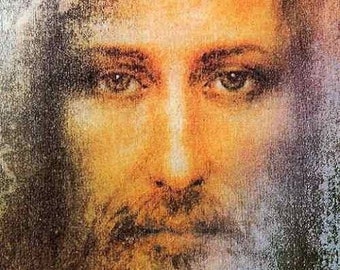 Real Face Of Jesus Christ Picture Shroud Of Turin Christian Catholic Religion God Bible Jesus Picture Photo Print size Color Image Mary 3636