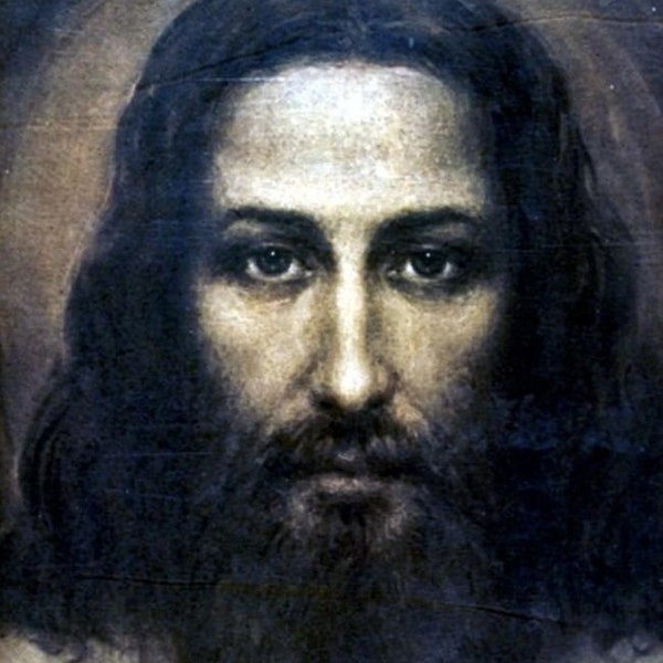 Vrai visage de Jésus-Christ, image de Jésus, impression de Jésus, image de Jésus-Christ chrétien Jésus-Christ, linceul de visage de Jésus de Turin catholique 9994