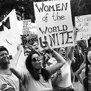 Womens Rights Sisters Unite March Activist Equality Protest March