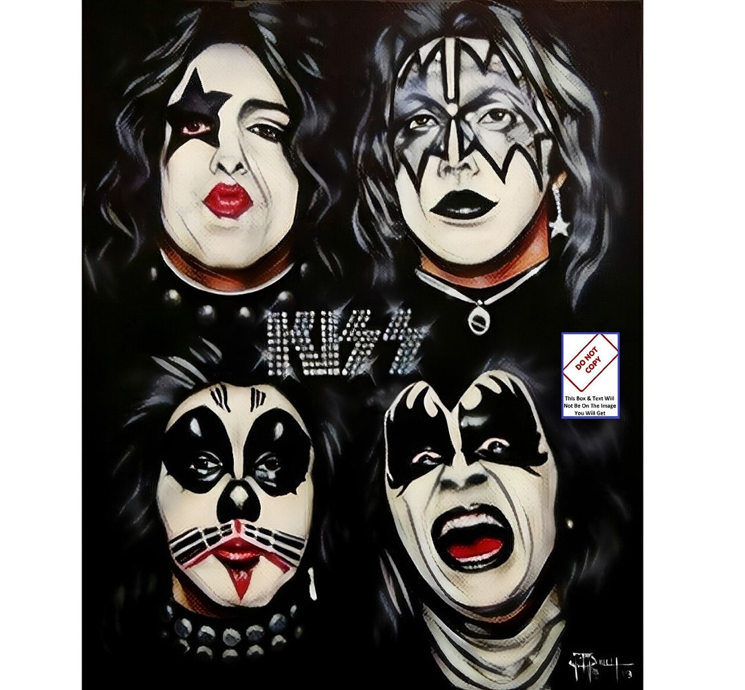 KISS Photo Kiss Gene Simmons Ace Frehley Paul Stanley Picture Kiss