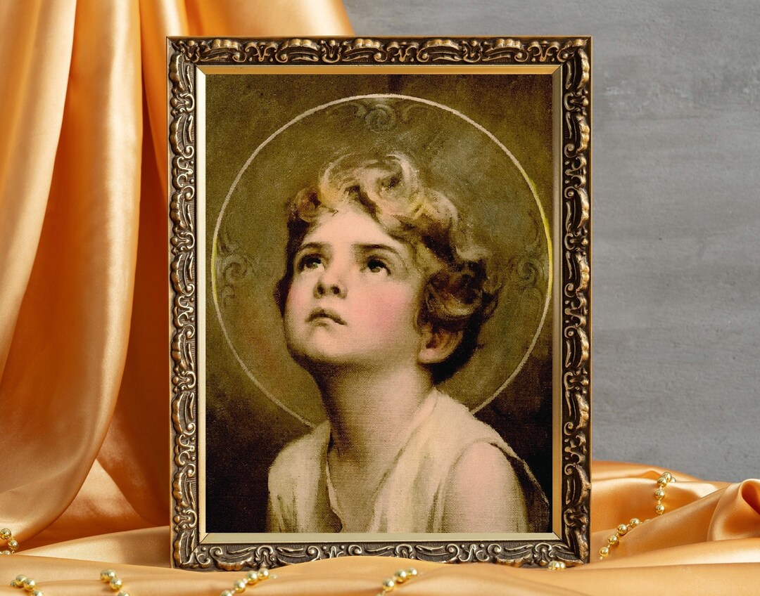 Tableau Imprimé 'Innocence' De David Bowman - Représentation De Jésus Christ - Art Religieux