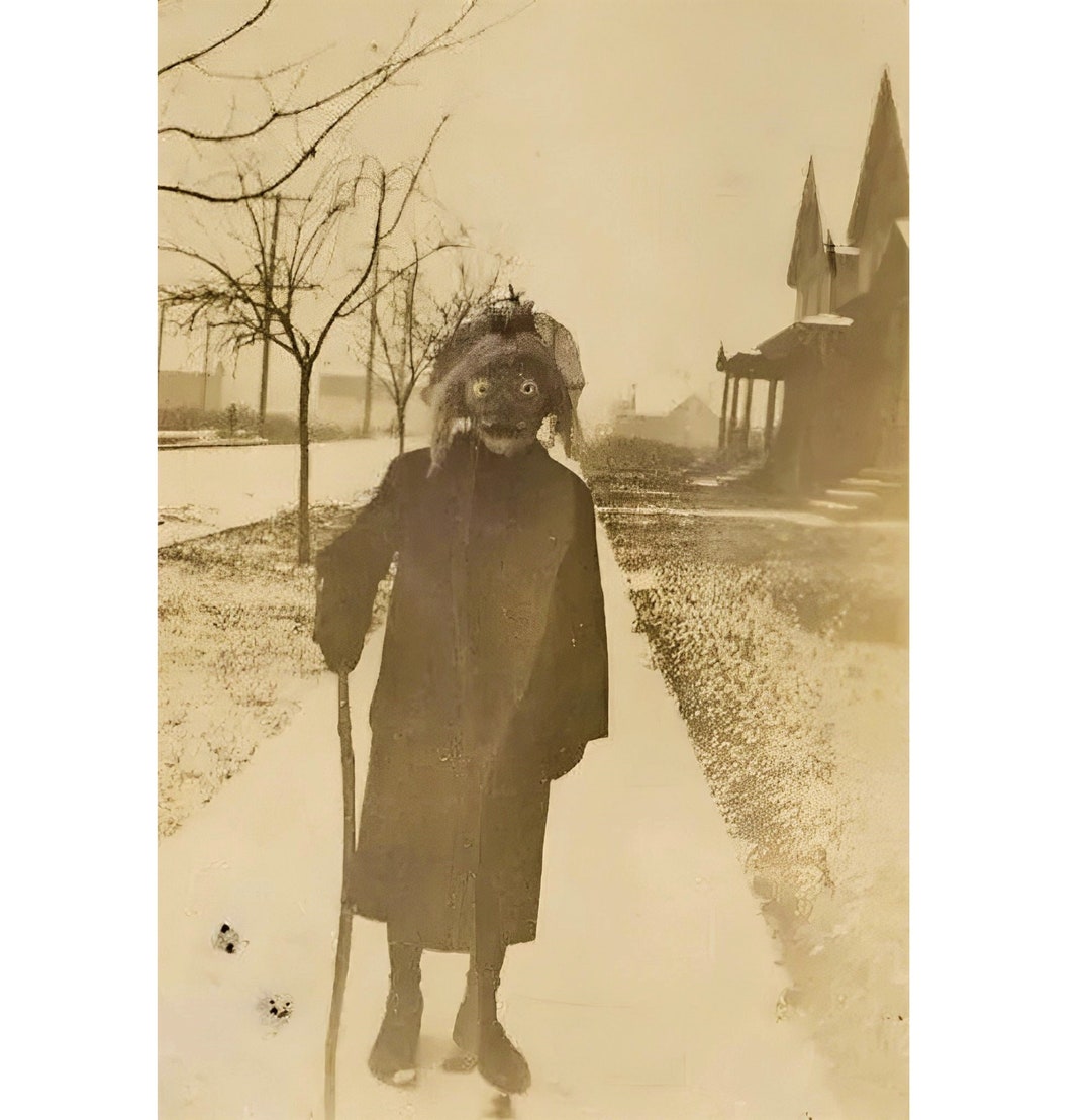 Weird Halloween Costume Creepy Strange Person Spooky Weird Etsy