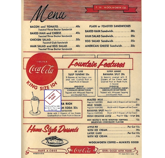 Freddy's Diner  Fasprint Menus