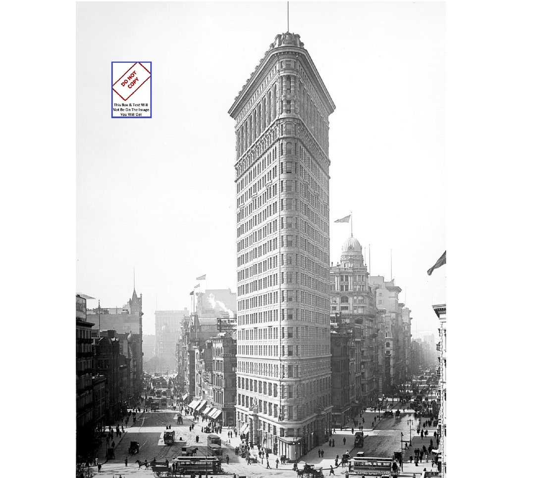1903 Flat Iron Building New York City Manhattan NY Flatiron Building