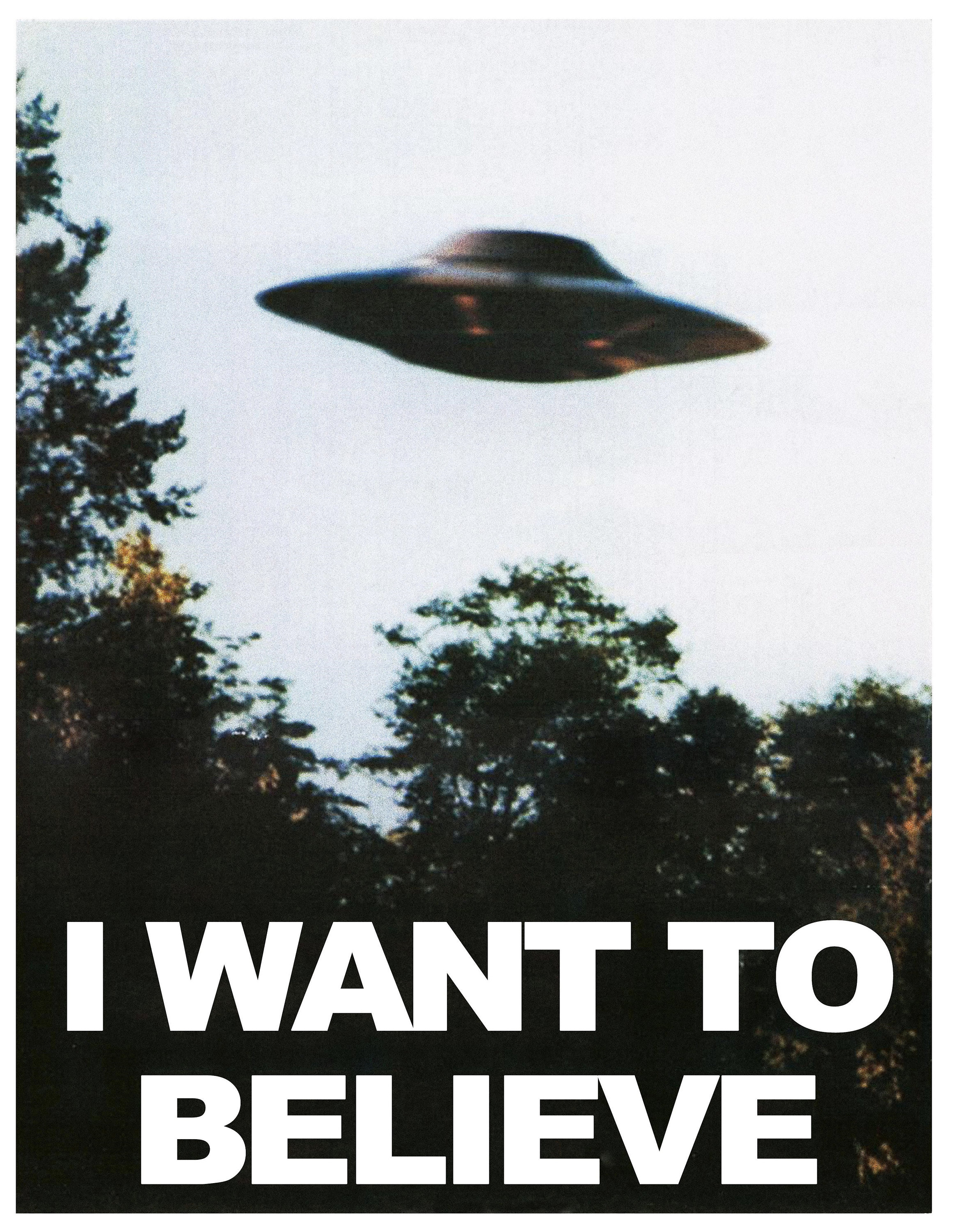 X Files Tv Show I Want To Believe Ufo Mulder Scully Office Etsy Hong Kong