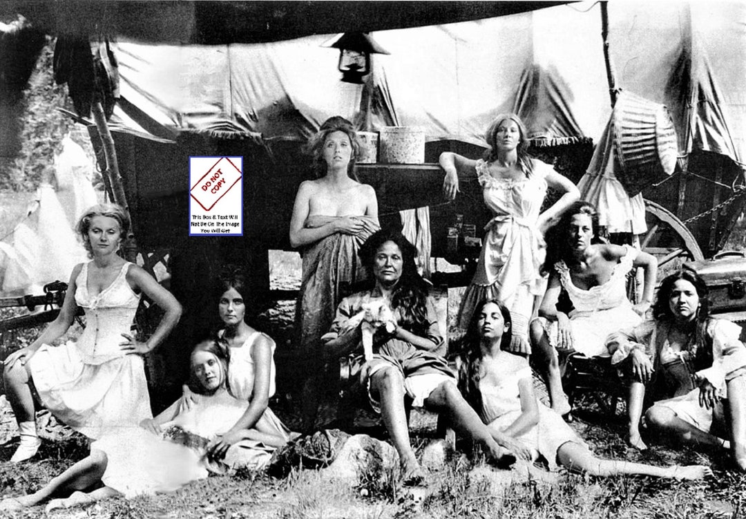 Klondike Brothel Girls Old Wild West Soiled Doves Photo Madam Kate