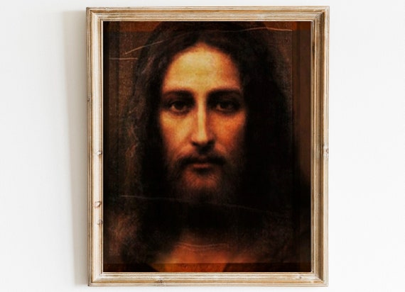 イエス・キリストの肖像画 イエス・キリストの肖像画（リアリズム） - メルカリ