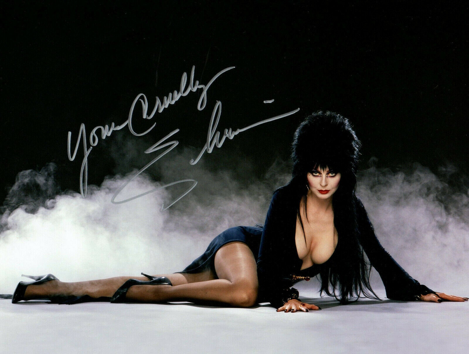 Cassandra Peterson Elvira Autograph Sexy Elvira Signed Photo - Etsy Canada