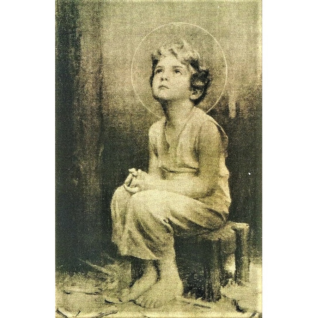 Jesus as a Child Destiny Young Boy Jesus Christ Print Picture, Baby