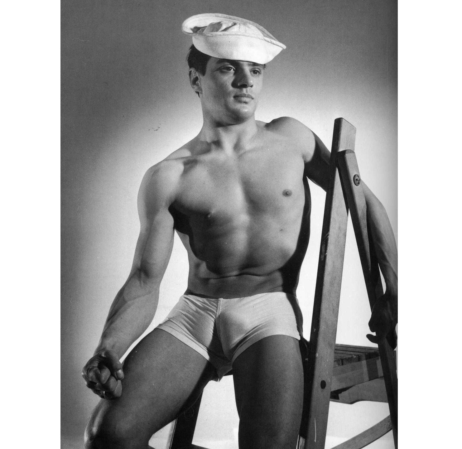 Gay Sailor Man Military Chest Homosexual Male Vintage Photo - Etsy Australia