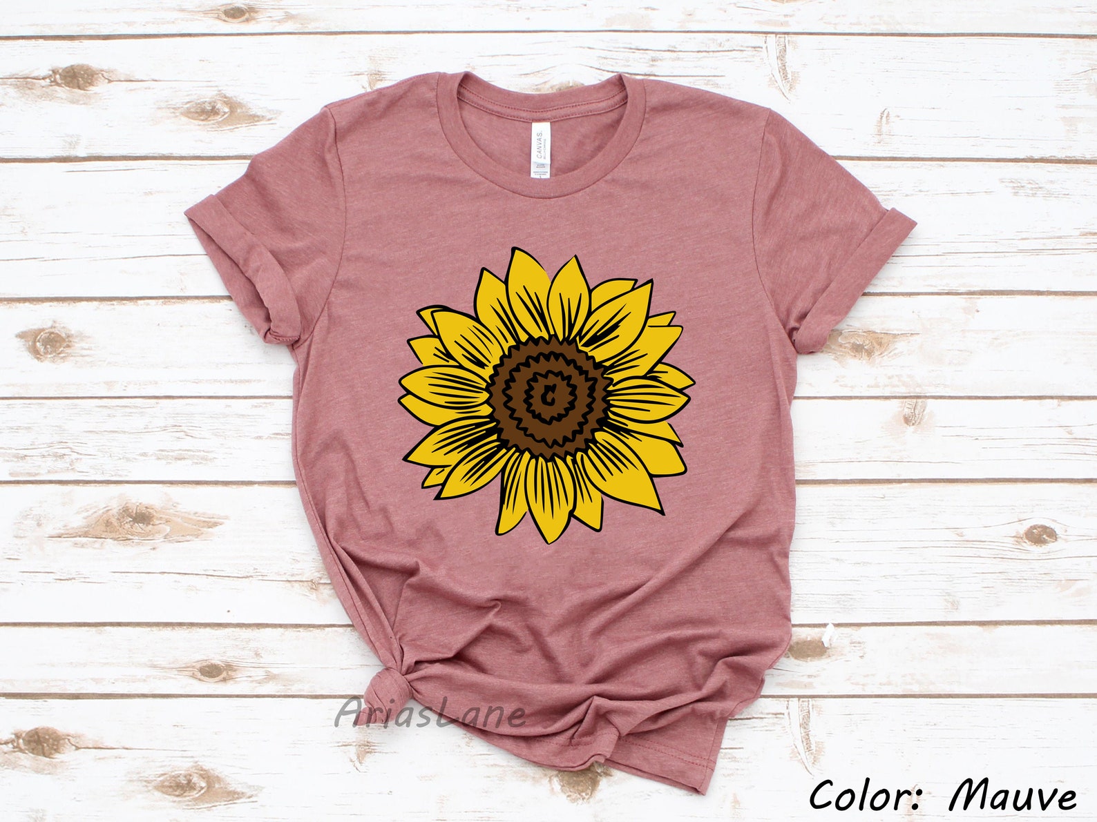 Cute Sunflower Shirt Unisex Tshirt Plant Lover Shirt | Etsy