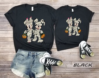 Zombie Duo Minnie and Mickey Matching Shirt,Disney Fall Shirt,Disney Mickey Not So Scary Shirt,Fall Disneyland Shirt,Disney Halloween Shirt