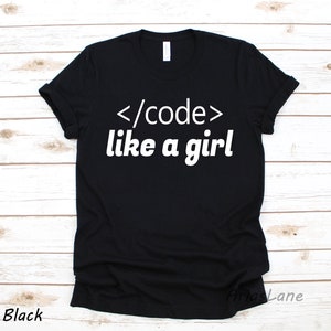 Code Like A Girl Shirt,software Engineer,computer Engineer,engineer ...