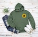 Pocket Sunflower Hoodie,Hoodies For Women,Plant Lover,Sunflower Gift,Sunflower Lover Gift,Sunflower Hoodie,Plant Lady Gift,Spring Hoodie 