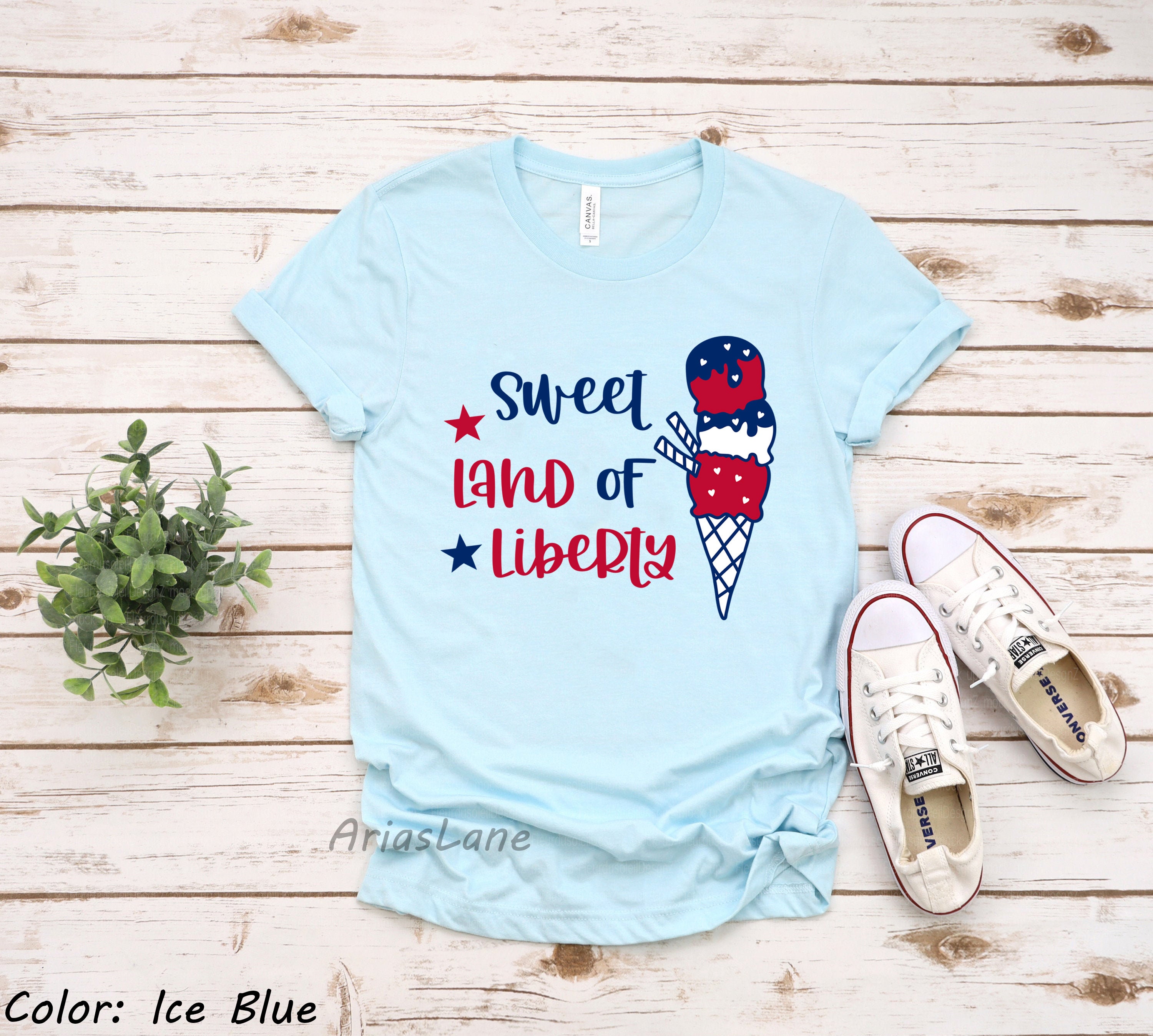 Sweet Land Of Liberty Usa ShirtHome of The Free Because Of | Etsy
