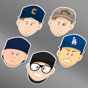 The Sandlot - Full Set - Bacyard Baseball Vinyl Decals