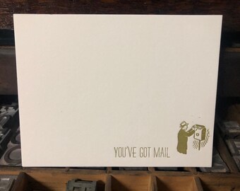 You've Got Mail, boekdrukkaart