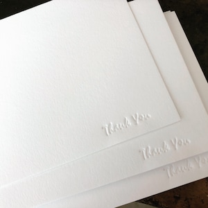 Mots de remerciement, pas d'encre, cartes typographiques