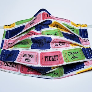 Ticket Booth wiederverwendbare verstellbare Gesichtsmaske