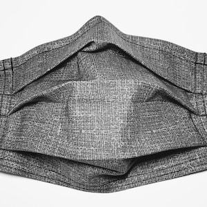 Slate Gray Reusable Adjustable Face Mask