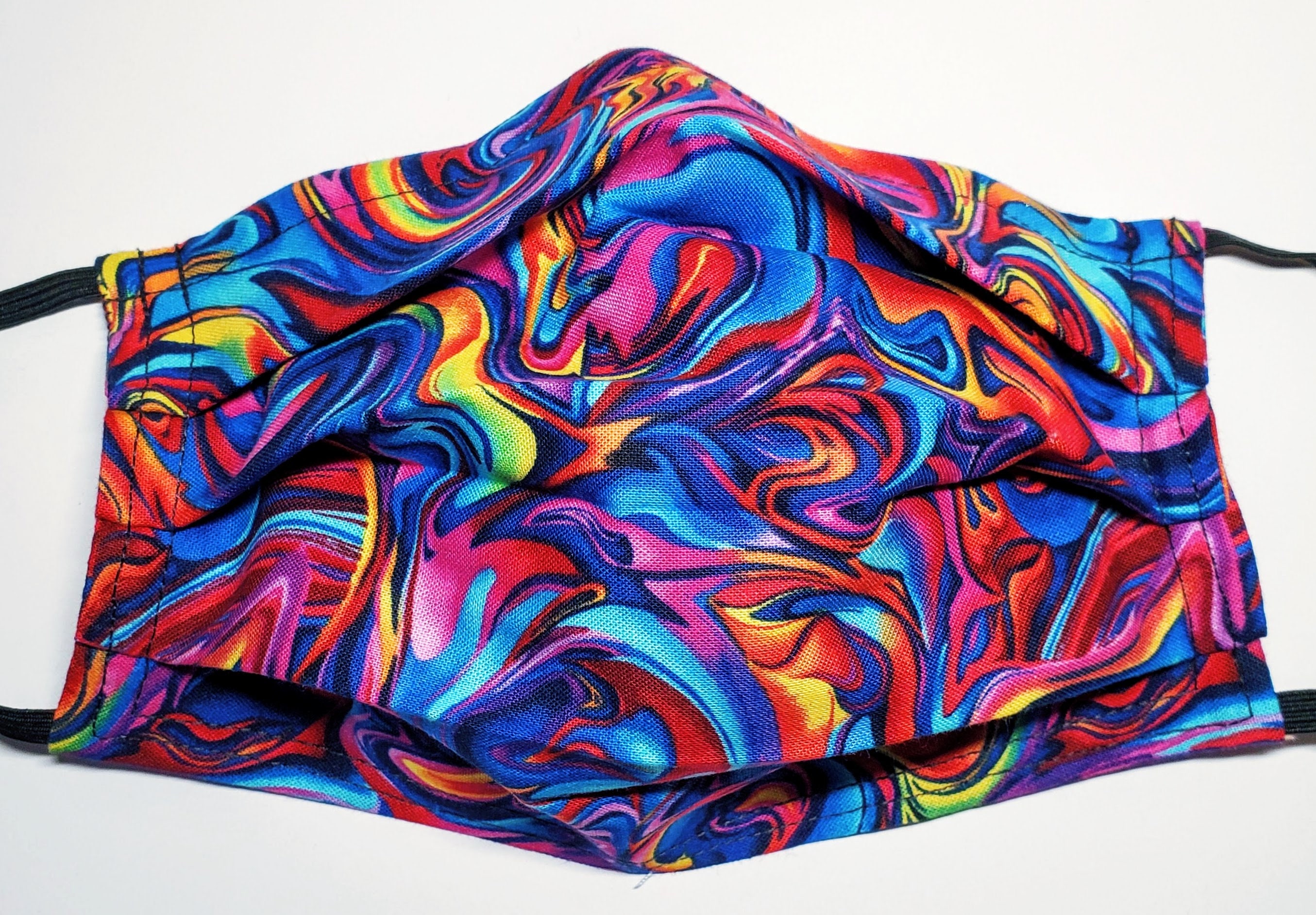 Oil Slick Reusable Adjustable Face Mask With Filter