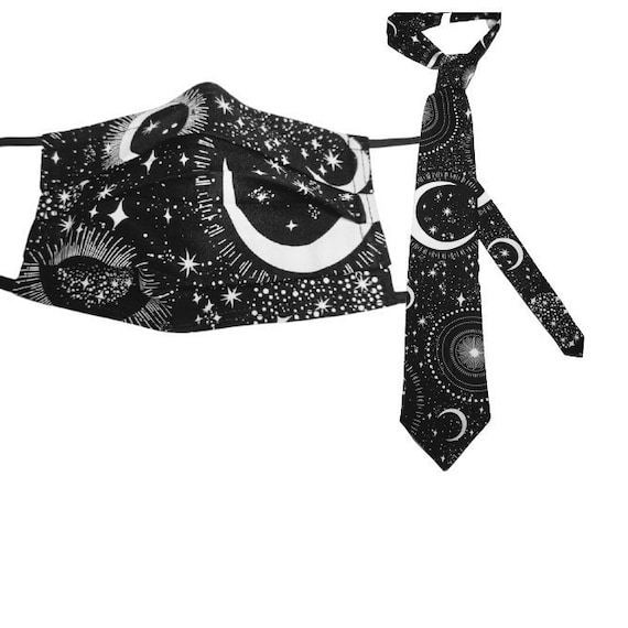 matching ties and masks