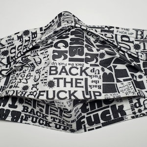 BACK IT UP! Reusable Mask