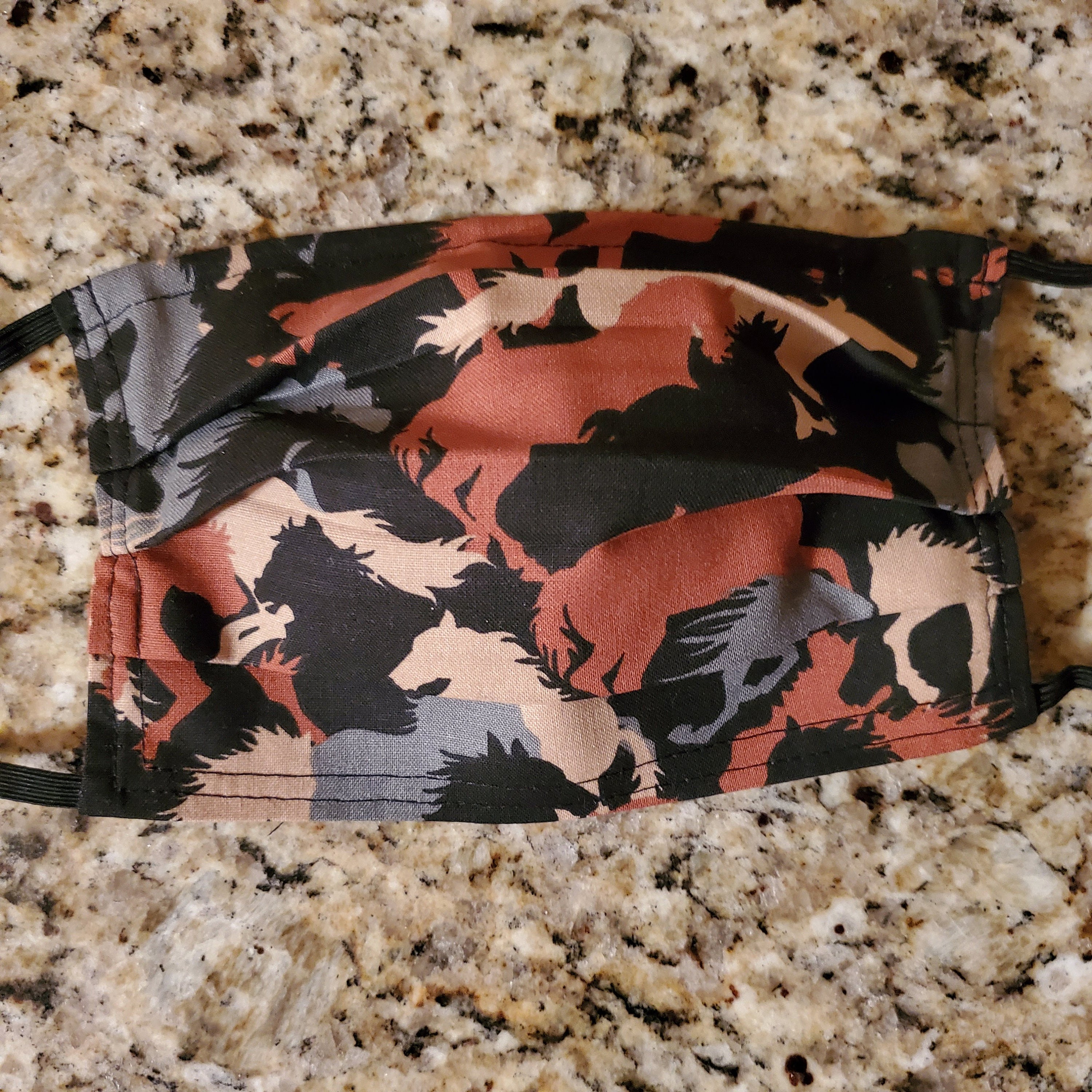 Reusable Face Mask With Nose Pinch and Filter Compartment Etsy