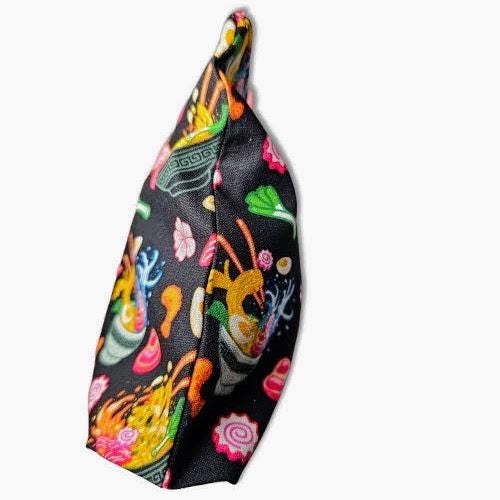 G2TUP Ramen Make-up Tasche – Reißverschlusstasche Für Frauen, Ramen Foodie Geschenk, 23 X 17 Cm