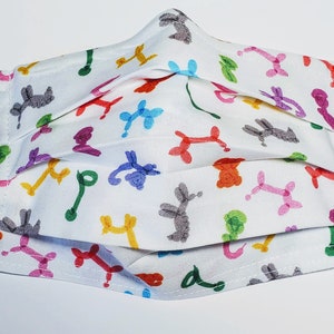 Balloon Animals Reusable Mask