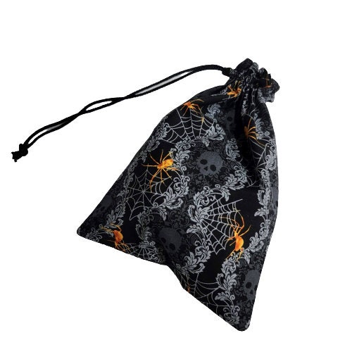 Tarot Card Deck Pouch, Dice Pouch, Drawstring Pouch 100% Cotton ...