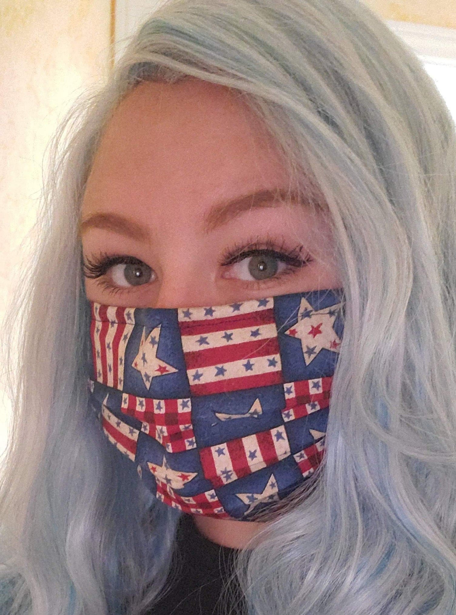 Reusable Face Mask With Nose Pinch and Filter Compartment Etsy