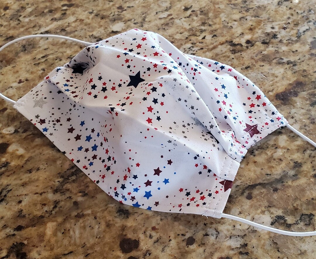 Reusable Face Mask With Nose Pinch and Filter Compartment Etsy