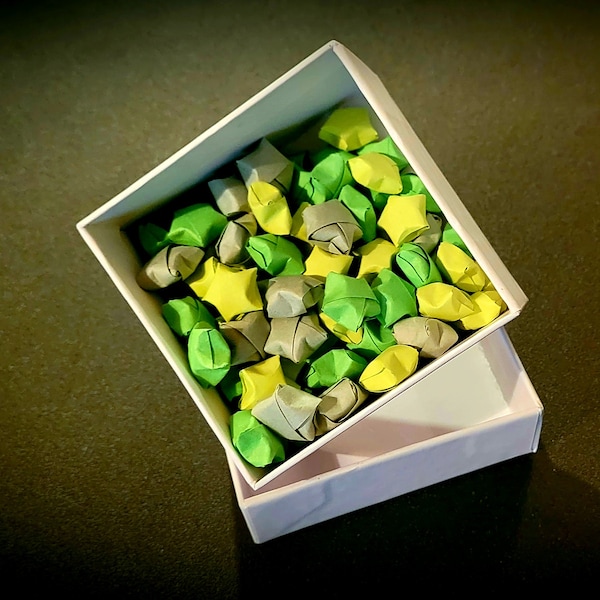 St. Patrick's Day Stars | Luck Of The Irish |Chinese Lucky Stars | Origami Stars | Wishing Stars | Chinese Stars | Multi Color Stars | 100