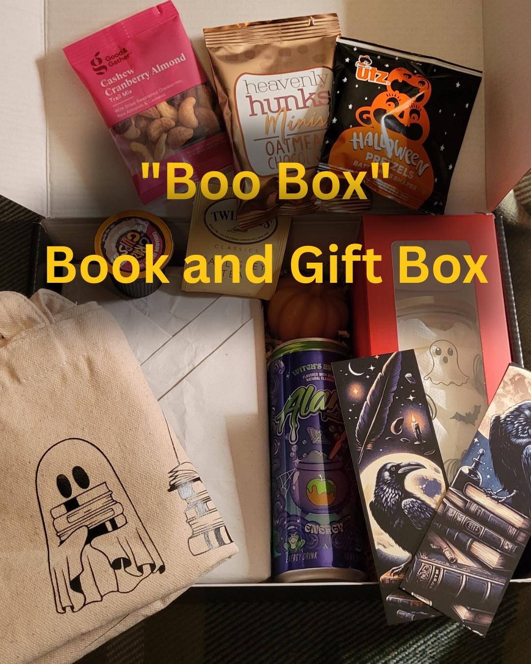 Bookish Boo Box – Spooky Mystery Book Gift Set for Readers | Candle ...