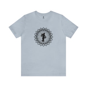 Krishna Mandala Jersey Short Sleeve Tee | Hare Krishna | Devotional Clothing | Spritual | Meditation | Yoga | Unisex Tee