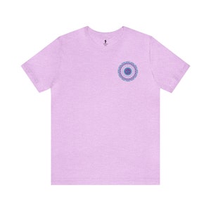 Om Mandala Front BackJersey Tee | Namaste | Hare Krishna | Yoga Shirt | Om Shirt | Bhakti Yoga | Krishna Tees