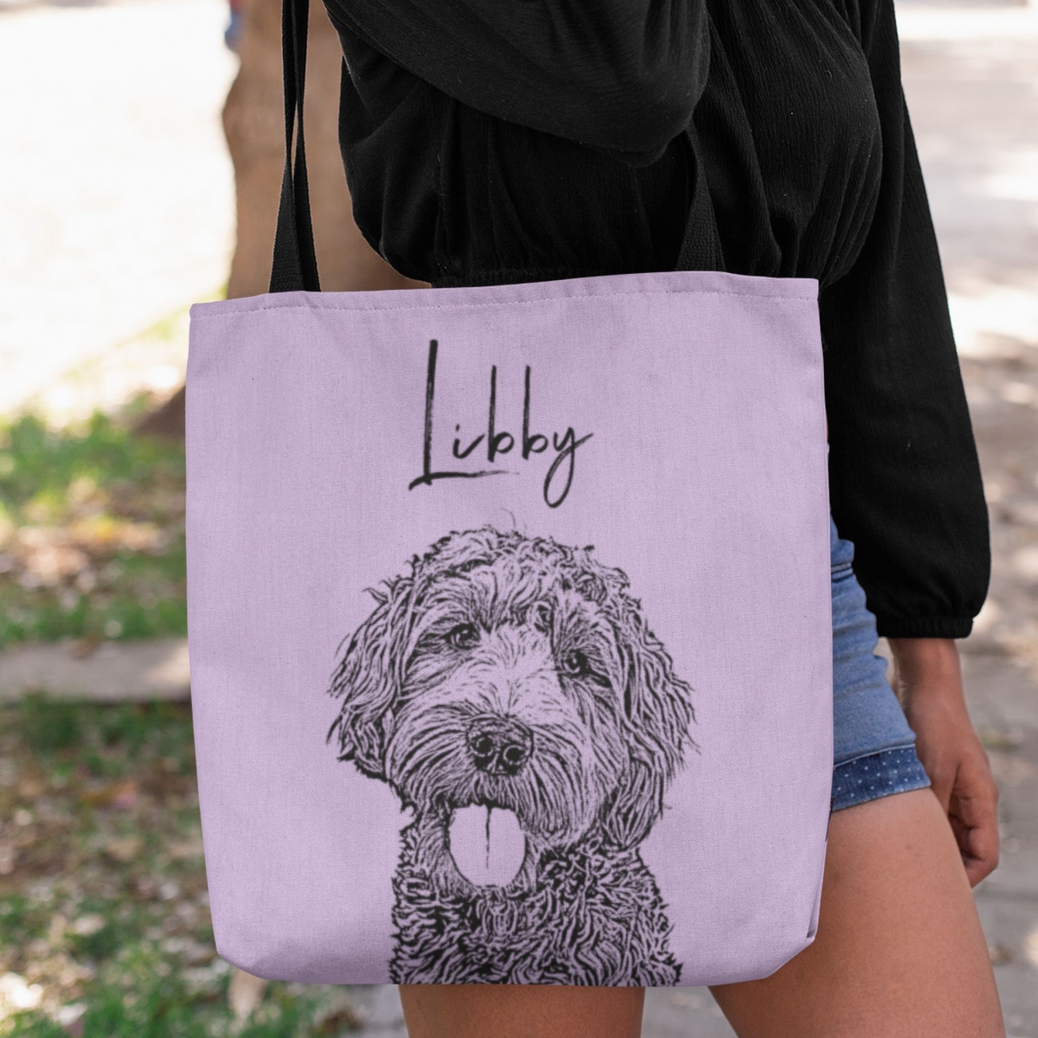 Custom Dog Tote Bag Personalized Pet Bag Custom Pet Bag Etsy