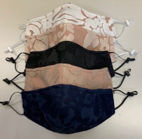 Wedding face mask prom face mask party face masks lace Etsy