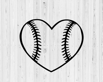 Free Free 59 Heart Baseball Svg Free SVG PNG EPS DXF File