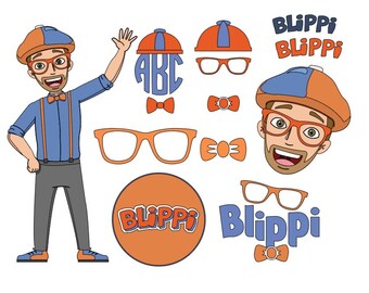 Download Free Blippi Svg Etsy SVG Cut Files