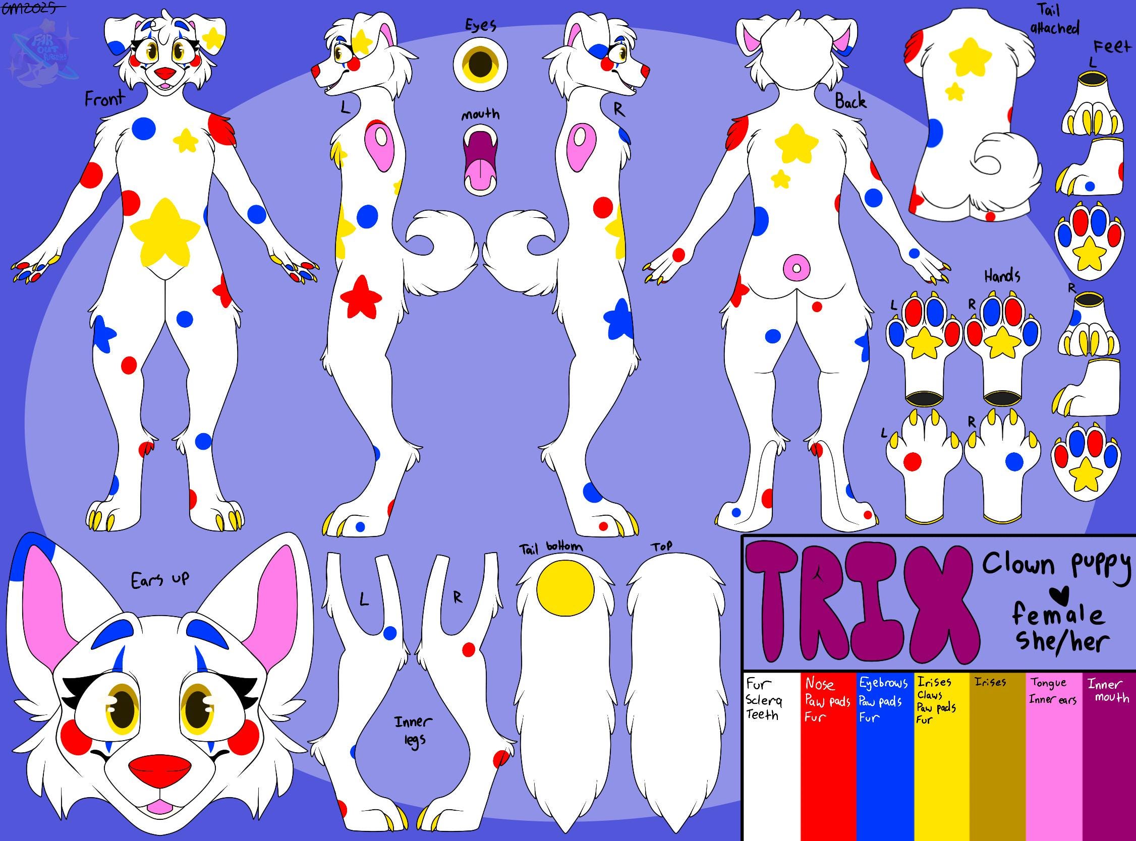 Fullsuit Fursuit Furry Ref Sheet - Etsy