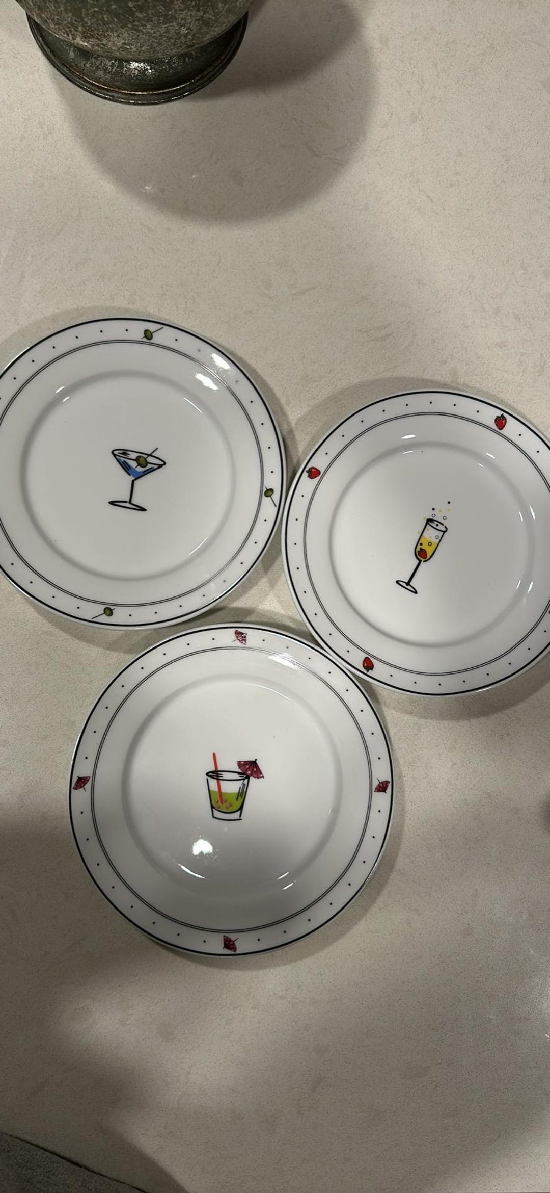 RETRO 3 PLATES - Etsy