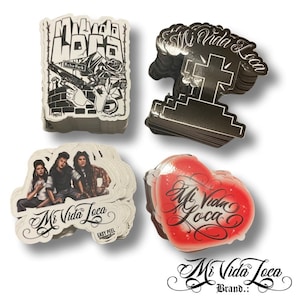 Mi Vida Loca Brand Stickers