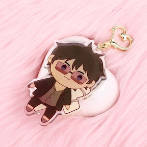 IN STOCK Stampede Plushie- Acrylic Charm Keychain