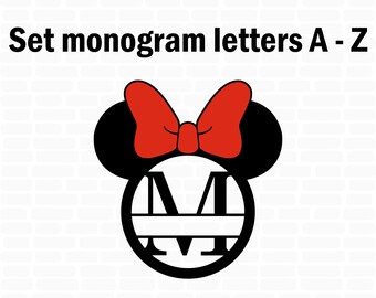 Free Free 100 Disney Monogram Svg Free SVG PNG EPS DXF File