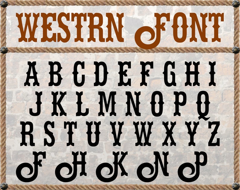 western font western font free download western font western font free download
