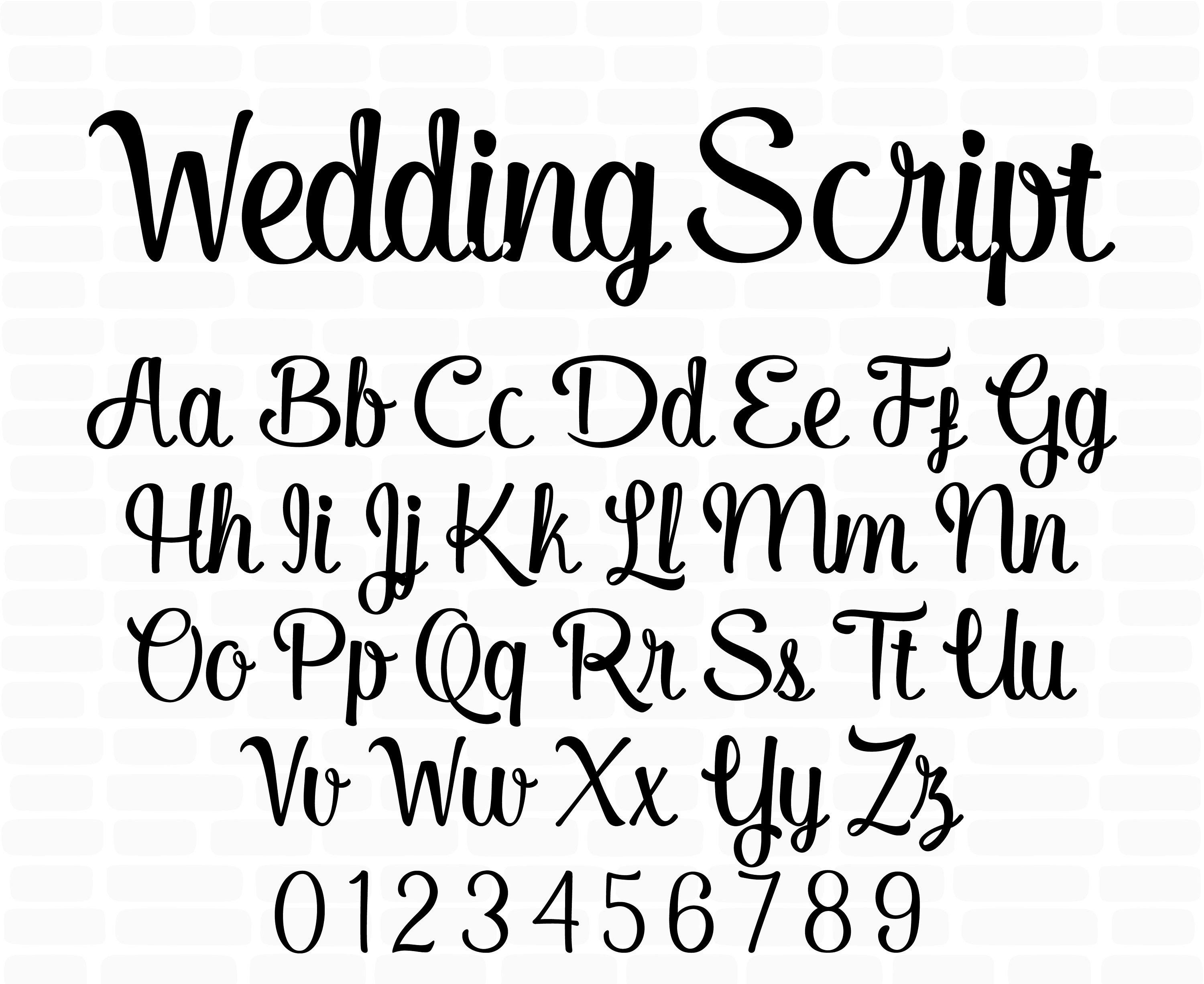 Free wedding fonts free download - lasopajet