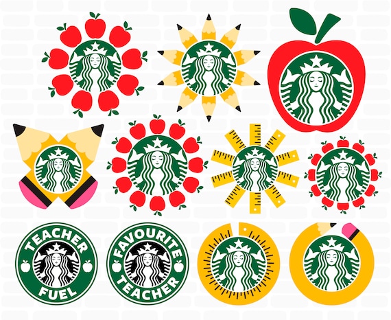 Download Starbucks Svg Teacher Starbucks Apple Svg Starbucks Svg Etsy