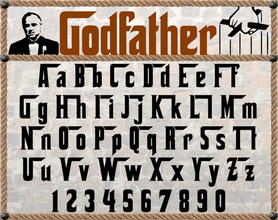 whats the godfather font called whats the godfather font called